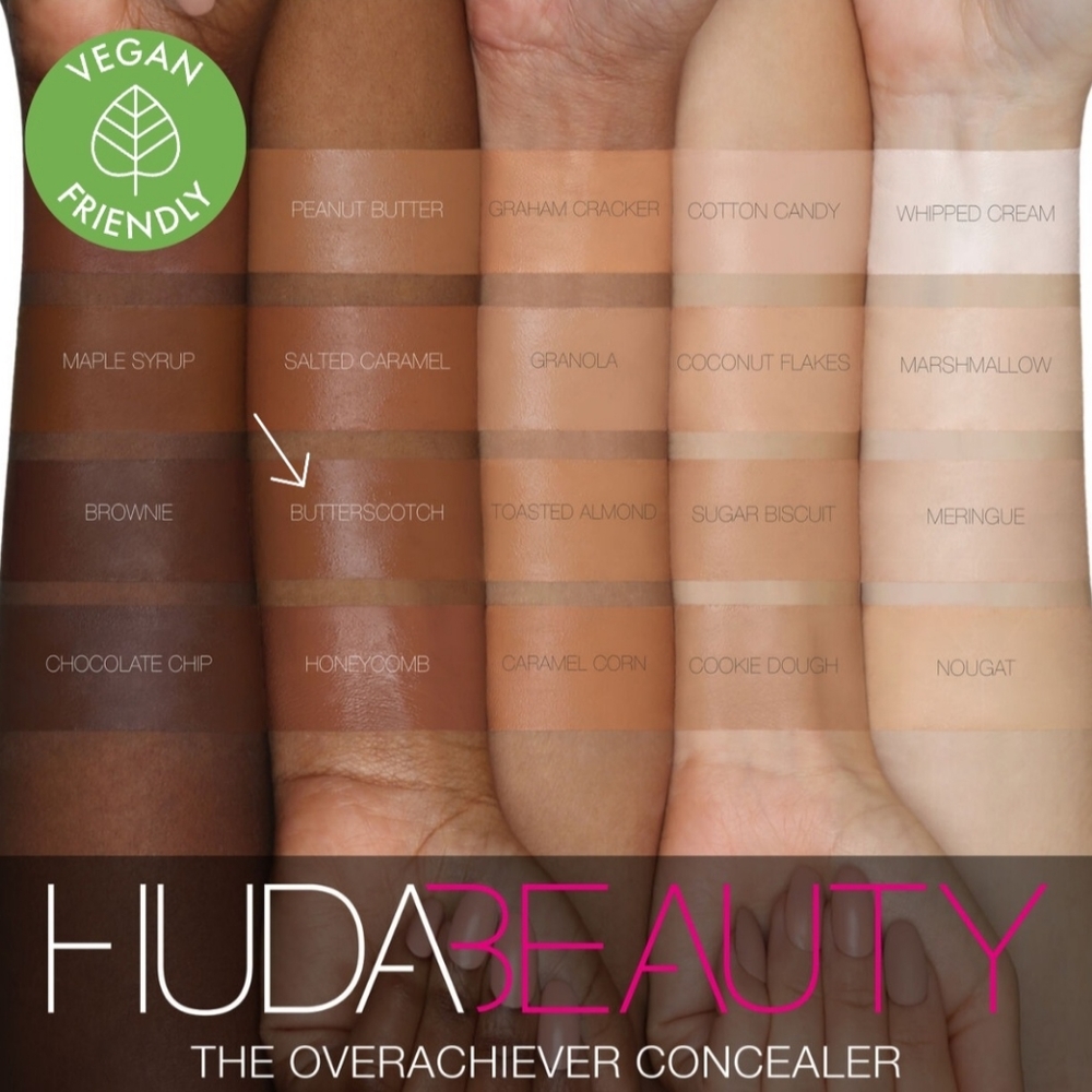 NIB Huda Beauty Overachiever Concealer (Butterscotch 28G) - Picture 3 of 3